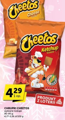 Chrupki Cheetos Cheese promocja w ABC