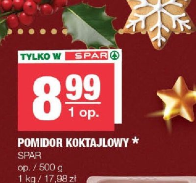 Pomidor koktajlowy SPAR promocja w SPAR
