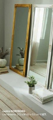 Lustro NORDBORG lita drewno promocja w Jysk