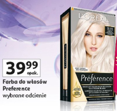 Farba do włosów 11.11 L'oreal preference promocja