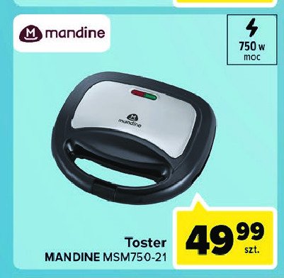 Toster msm750-21 Mandine promocje
