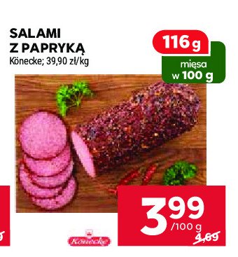 Schab z papryką Konecke promocja w Stokrotka