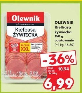 Kiełbasa  żywiecka Olewnik promocja w Kaufland