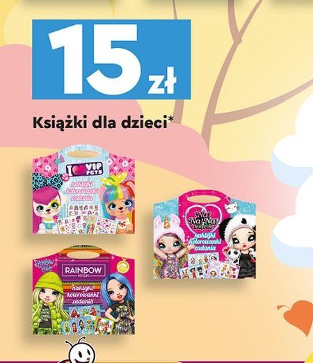 Naklejki kolorowanki zadania. na! na! na! surprise promocja