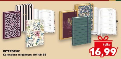 Kalendarz książkowy, B6  promocja w Kaufland