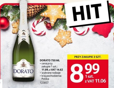 Dorato 750 ml promocja w Selgros