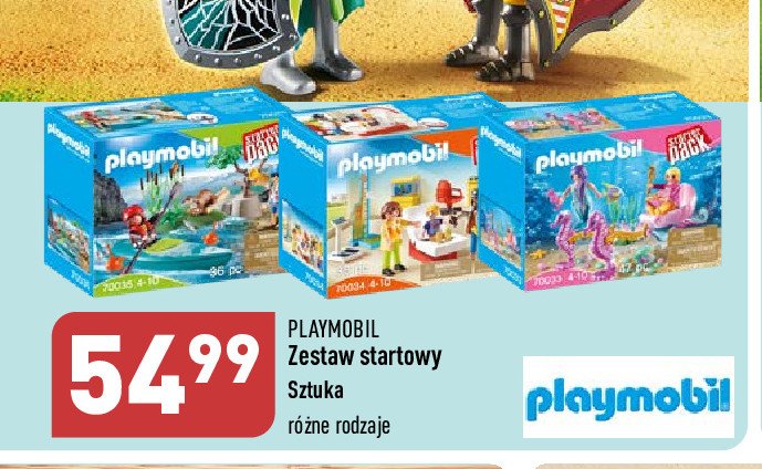 Zestaw karoca z konikami wodnymi 70033 Playmobil promocja