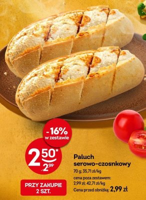 Paluch serowo-czosnkowy promocja w Żabka