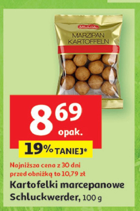 Kartofelki marcepanowe Schluckwerder promocja