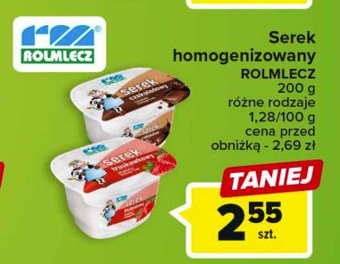 Serek truskawka Rolmlecz promocja