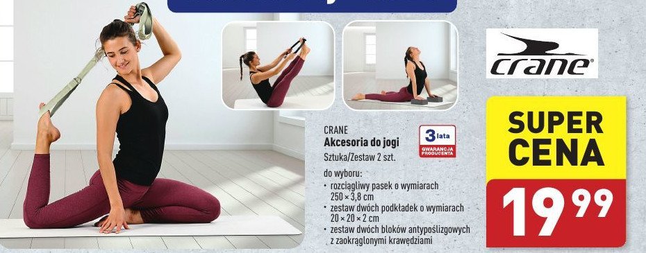 Pasek do pilatesu CRANE promocja