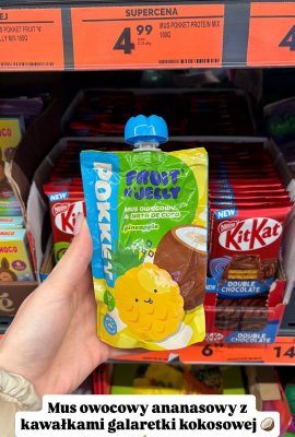 Mus owocowy Fruit 'n' Jelly 160g promocja w Biedronka