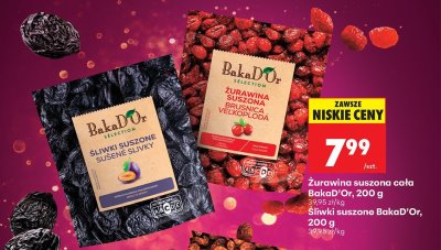 Żurawina suszona cała  promocja w Biedronka