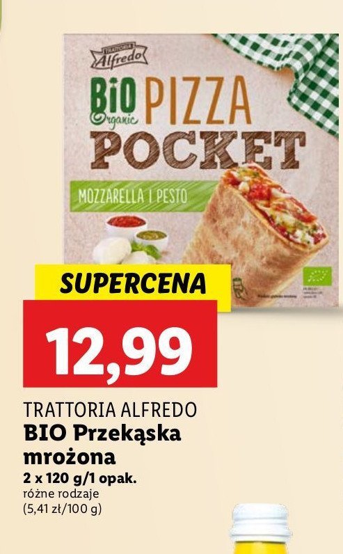 Pizza pocket Trattoria alfredo promocja