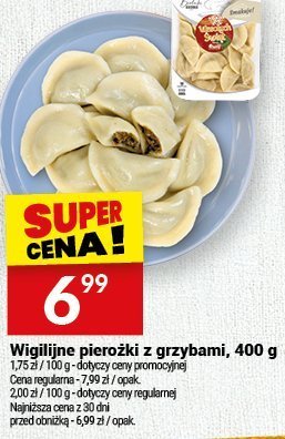 Wigilijne pierożki z grzybami, 400 g promocja w Twój Market