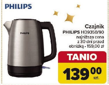 Czajnik hd 9350/90 Philips promocja w Carrefour