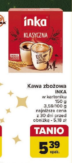 Kawa Inka klasyczna promocja