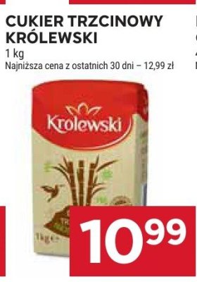 Cukier trzcinowy Królewski promocja w Stokrotka