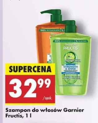 Szampon do włosów z odżywką 2w1 GARNIER FRUCTIS STRENGHT & SHINE promocja