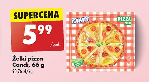 Żelki pizza Candi (biedronka) promocja