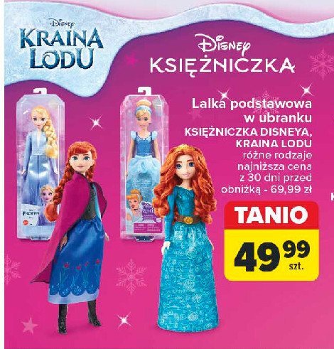 Lalka klasyczna kraina lodu Hasbro promocja w Carrefour