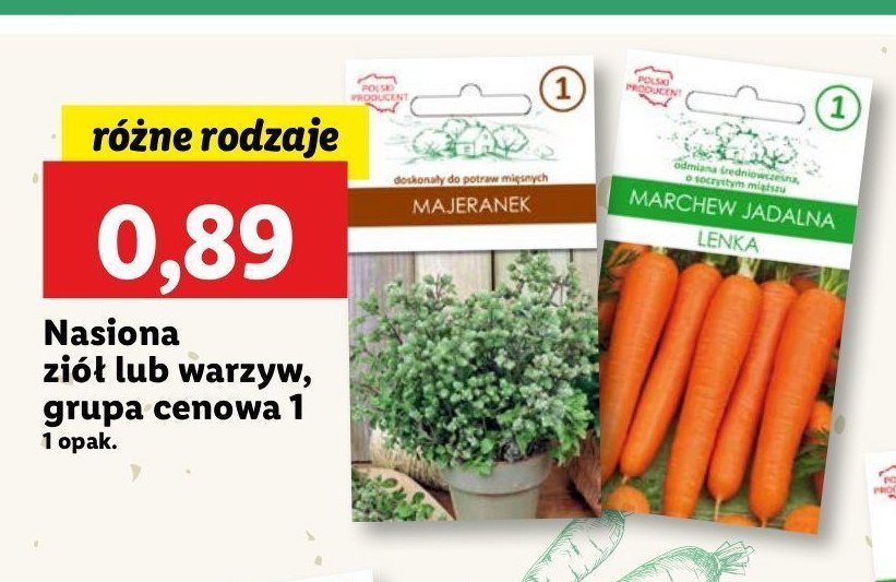 Marchew jadalna lenka promocja