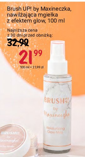 Mgielka nawilżająca glow Brush up! promocja