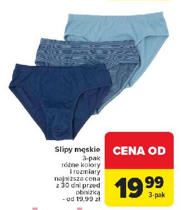 Slipy męskie promocja