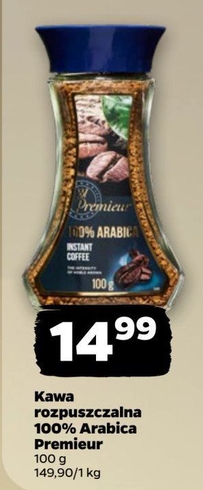 Kawa 100% arabica Premieur promocja w Netto