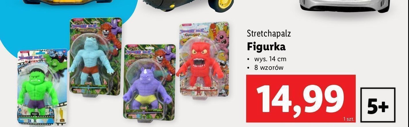 Figurka monster Stretchapalz promocja