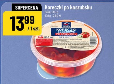 Koreczki po kaszubsku promocja w POLOmarket