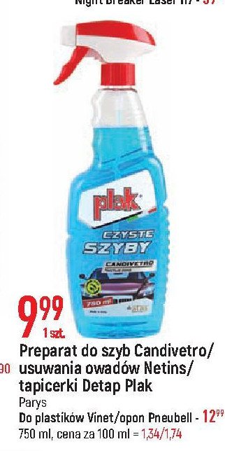 Czyste opony Plak promocja