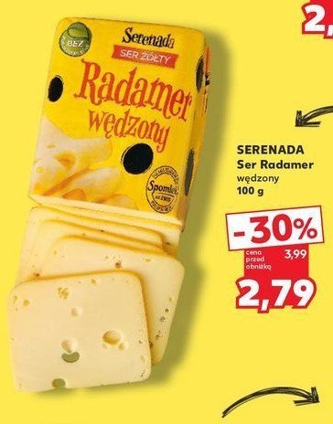 Ser żółty Serenada promocja w Kaufland