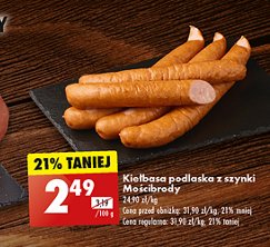 Kiełbasa podlaska Mościbrody promocja