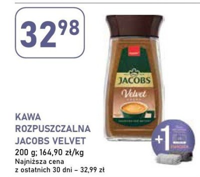 Kawa rozpuszczalna Jacobs Velvet promocja w Stokrotka
