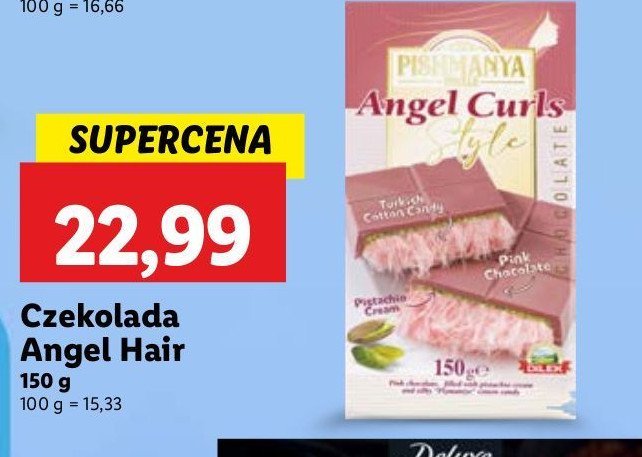 Czekolada angel hair FIORELLA promocja