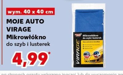 Mikrościerka do szyb i lusterek promocja w Kaufland