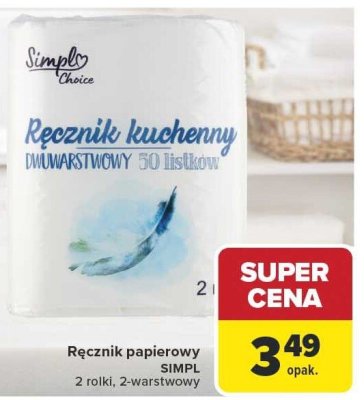 Ręcznik papierowy promocja w Carrefour Market