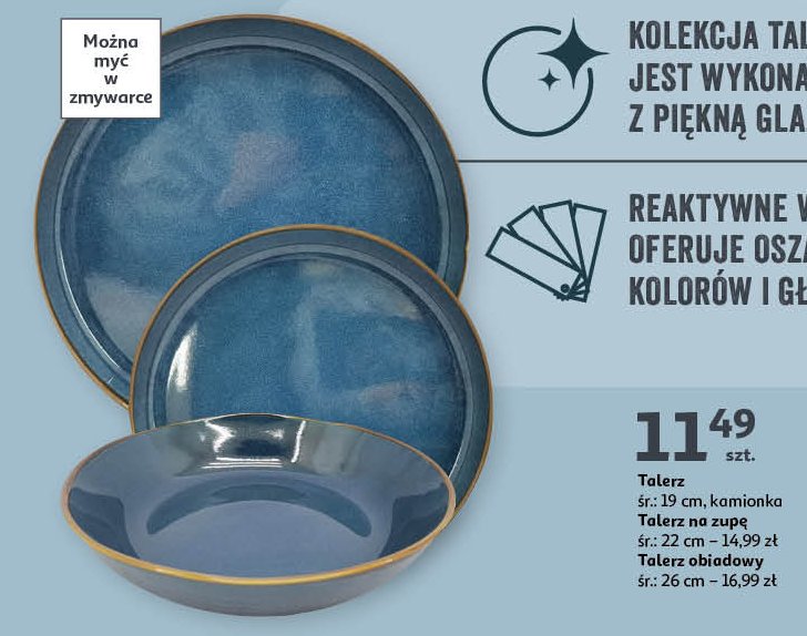 Talerz kamionka 19 cm Actuel promocja