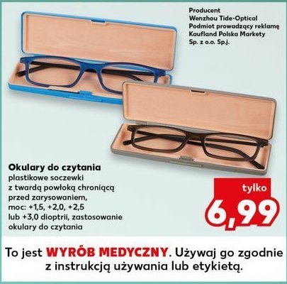 Okulary do czytania promocja w Kaufland