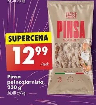 Pinsa 33 fine foods promocja