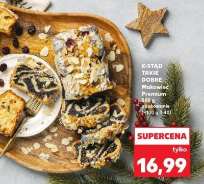 Makowiec Premium K-STAD TAKIE DOBRE promocja w Kaufland