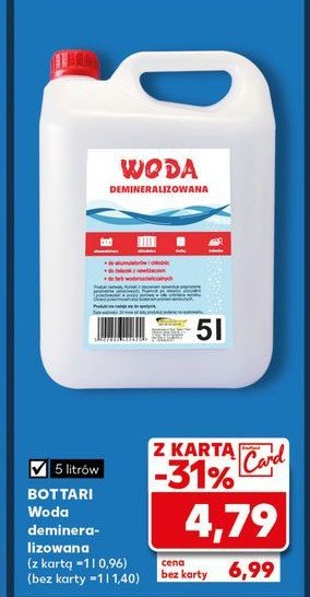 Woda demineralizowana promocja