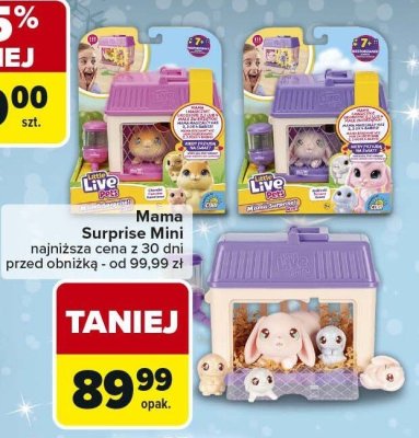 Mama Surprise Mini LITTLE LIVE PETS promocja w Carrefour