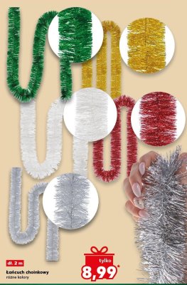 Łańcuch choinkowy dł. 2m różne kolory promocja w Kaufland