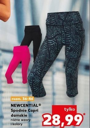 Spodnie damskie Newcential promocja