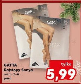 Rajstopy sonya rozm. 4 Gatta promocja w Kaufland