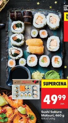 Sushi Sakura Matsuri 460 g promocja w Biedronka