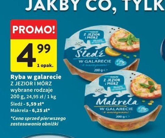 Makrela w galarecie z warzywami Z jezior i mórz promocja