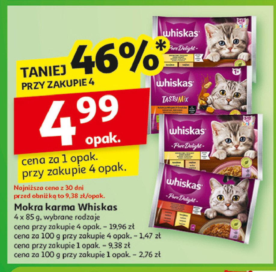 Karma dla kota kolekcja wiejskich smaków Whiskas tasty mix promocja